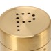 rovilox Gold Stainless Steel Salt and Pepper Shaker Set - Sleek and Elegant Design, Perfect for Modern Dining Tables or Gift Sets