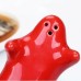 rovilox Ceramic Ghost Salt and Pepper Shakers - Fun and Spooky Halloween-Themed Design, Perfect for Festive Table Settings & Kitchen Décor